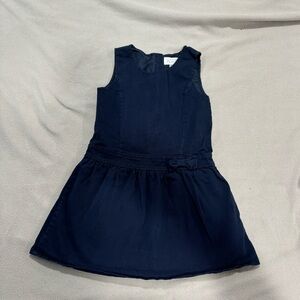 Children’s place Girls navy blue uniform dress size 5